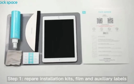 Comment installer le film de résine de l'espace de roche