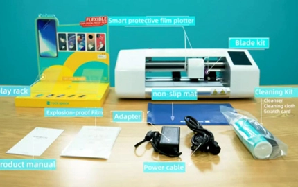 Comment faire fonctionner la machine de découpe de film de traceur d'espace de roche