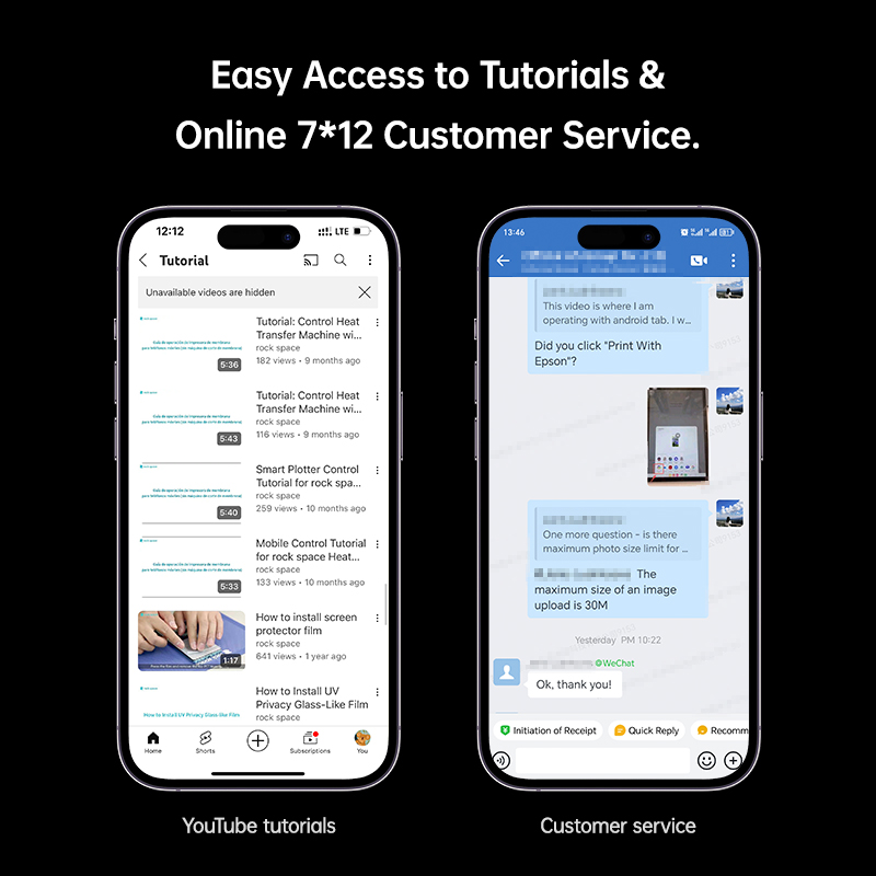 12/7 de soutien, moins de stress!