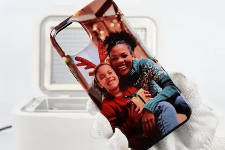 Étui de téléphone de l'espace rock vidéo